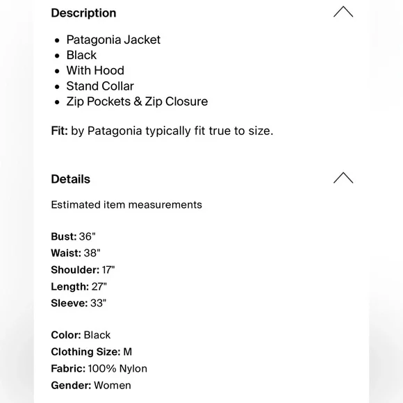 Patagonia Leashless Gore Tex M - Picture 4 of 6